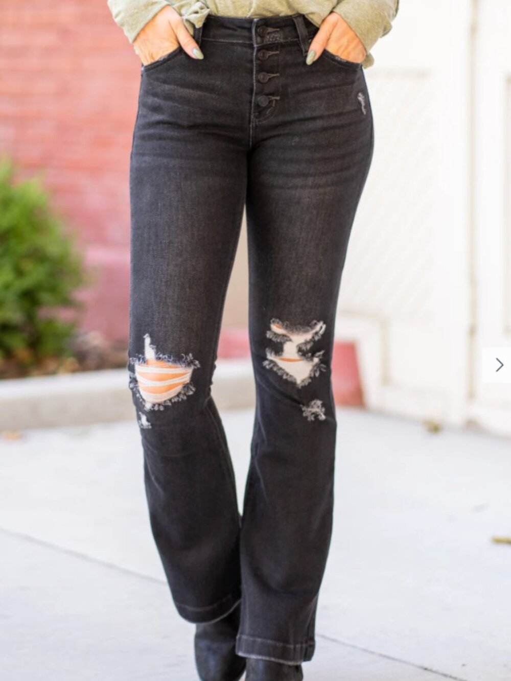KanCan Midrise Flare Jeans